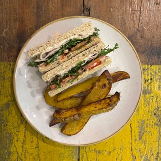 Roastbeef Club sandwich