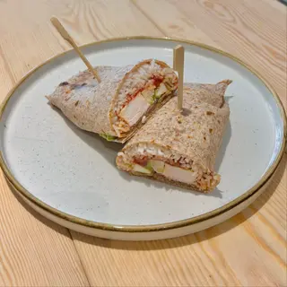 Chicken burrito gourmet