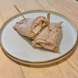 Chicken burrito gourmet