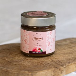 Confettura di pesca bianca 250 g