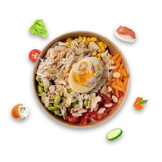Chicken poké - large