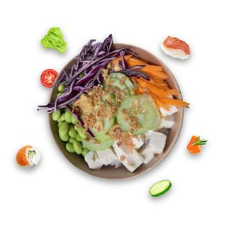 Vegetarian poké - large
