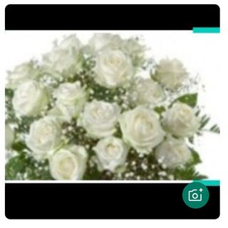 Rosa bianchi 3 pezzi con gypsophila