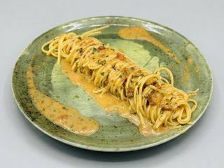 Linguine con riccio 