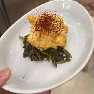 Baccalà fritto con friarielli 