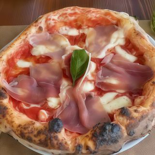 Prosciutto crudo di Faeto e panna