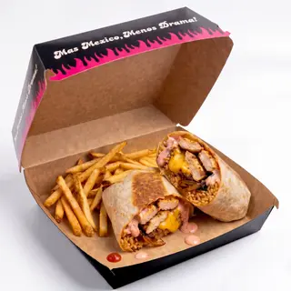 Burrito de pollo