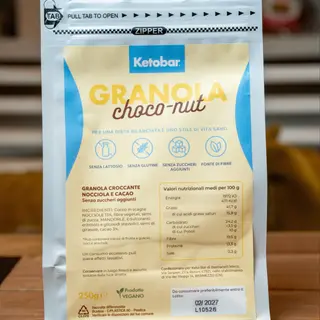 Granola cioccolato-nocciole 250 g