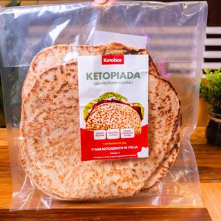Keto Piada 3 pezzi da 120 g 