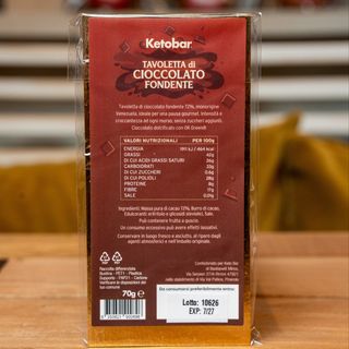 Tavolette di cioccolato 70g