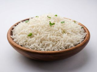 Plain rice