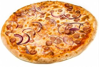 Pizza salsiccia cipolle