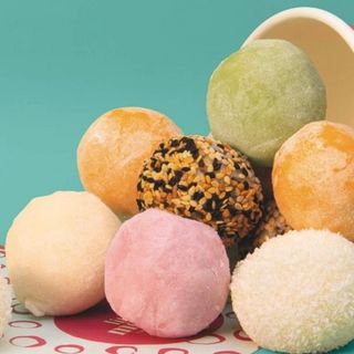 Mochi al gusto ananas e mandarino 2 pezzi