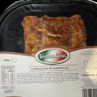 Cannelloni Tradizionali Nonna Lina 300 g