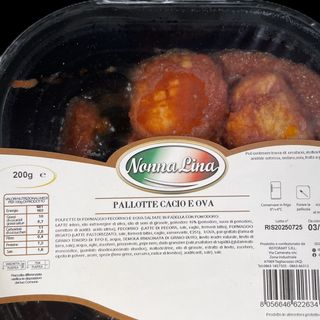 Pallotte Cacio e Ova Nonna Lina 250 g