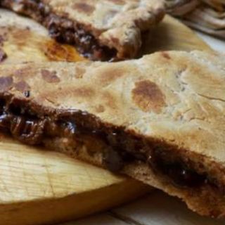 Focaccia con Nutella 