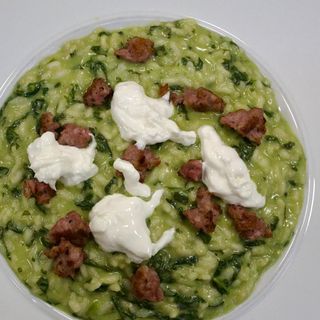 Risotto alla Salsiccia e Cime di Rapa