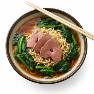 猪肝汤面 – Spaghetti con fegato di maiale