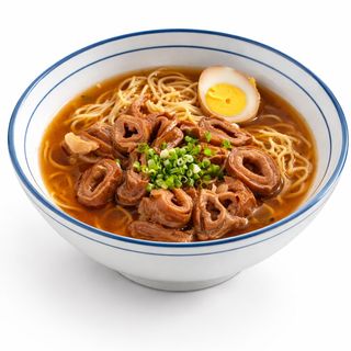 大肠汤面 – Noodles cinesi con intestino di maiale