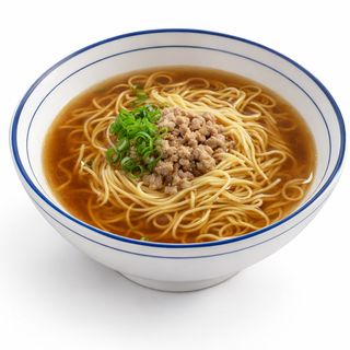  Noodles al Maiale in brodo 青菜汤面 