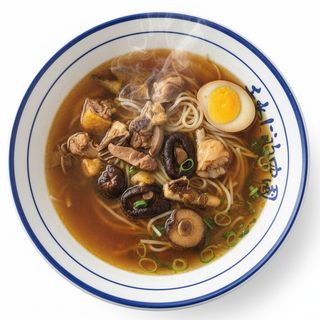 鸡肉汤面 – Noodles cinesi di grano con brodo di pollo