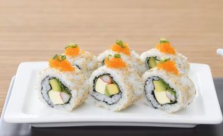 108-Uramaki Onion Cali Roll
