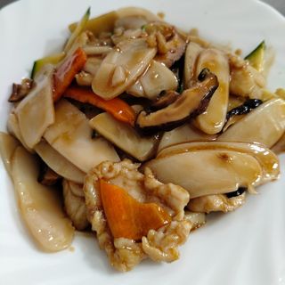 Gnocchi di riso con maiale