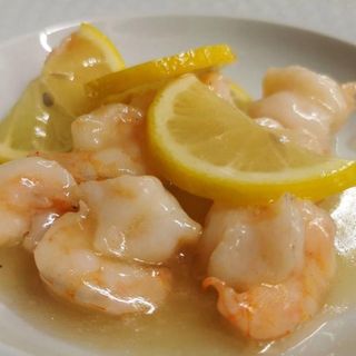 070-Gamberi Con Salsa Limone