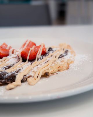 Crema pasticcera e fragole