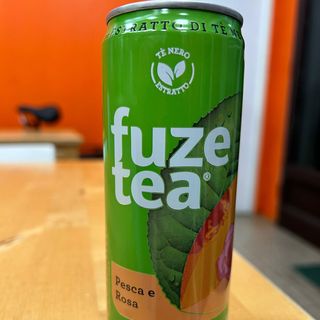 Fuze Tea pesca e rosa lattina 33cl