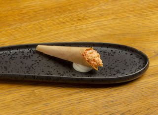 Temaki crispy spicy astice