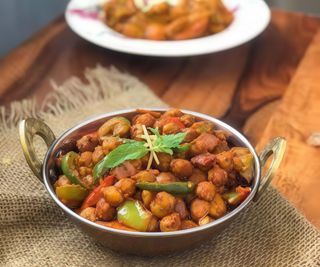 Kadhai channa