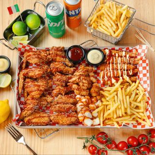 Bucket di cosce di pollo - formato famiglia