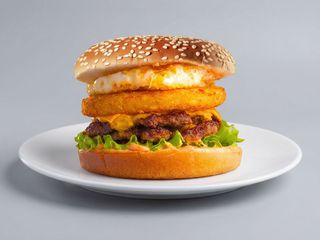 Egg burger