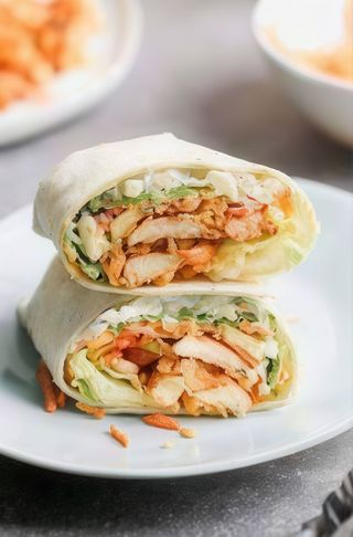 Crunchy fry wrap + patatine fritte + bibita a scelta