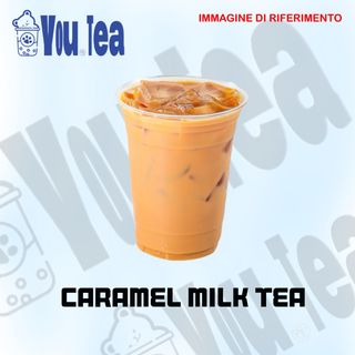 Caramel milk tea
