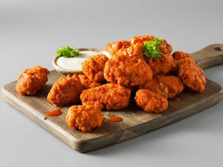 Bocconcini di pollo marinati fritti