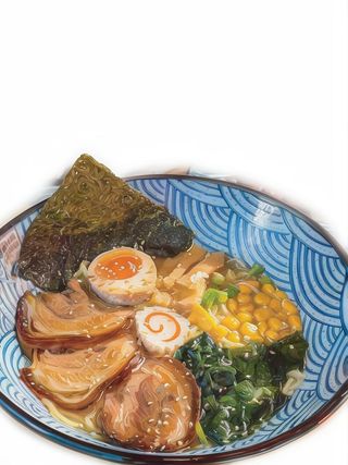 Ramen di maiale arrosto