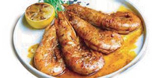 Gamberoni alla piastra