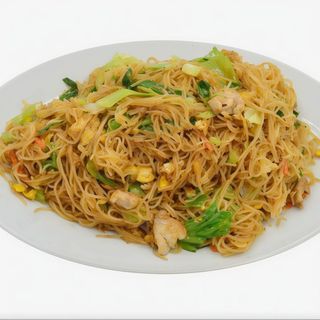 Spaghetti di riso verdure 蔬菜炒粉干