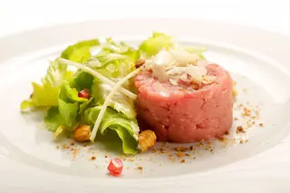 Insalata di tartare di chianina