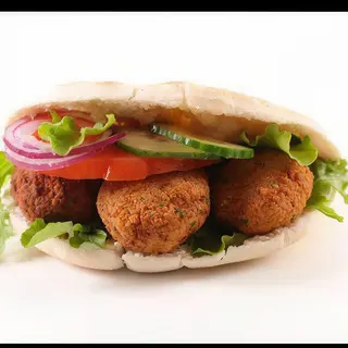 Panino con falafel
