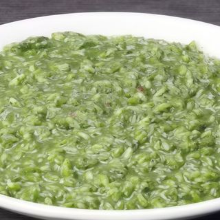 Risotto con spinaci