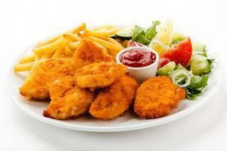 Piatto chicken nuggets