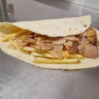 Piadina kebab - solo carne e patate