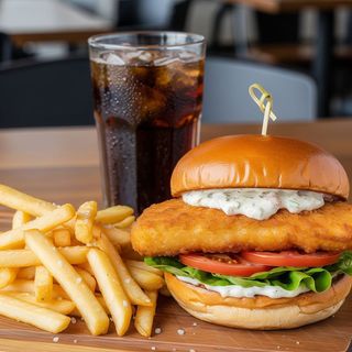 Menu Fish Burger