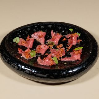 Carpaccio beef mediterraneo