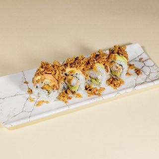 Crunchy roll ( roll cotto) - 4 pezzi