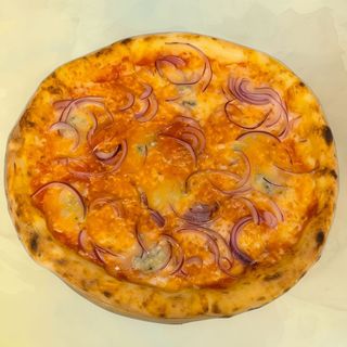 Cipolla e gorgonzola