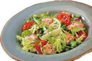 Insalata con salmone
